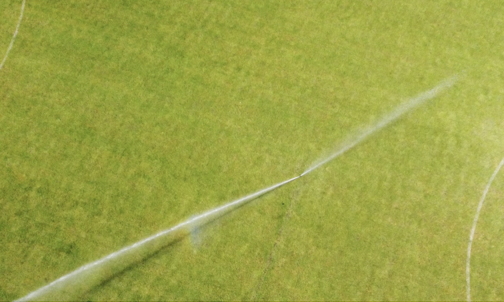 Sprinkler for sports turf irrigation