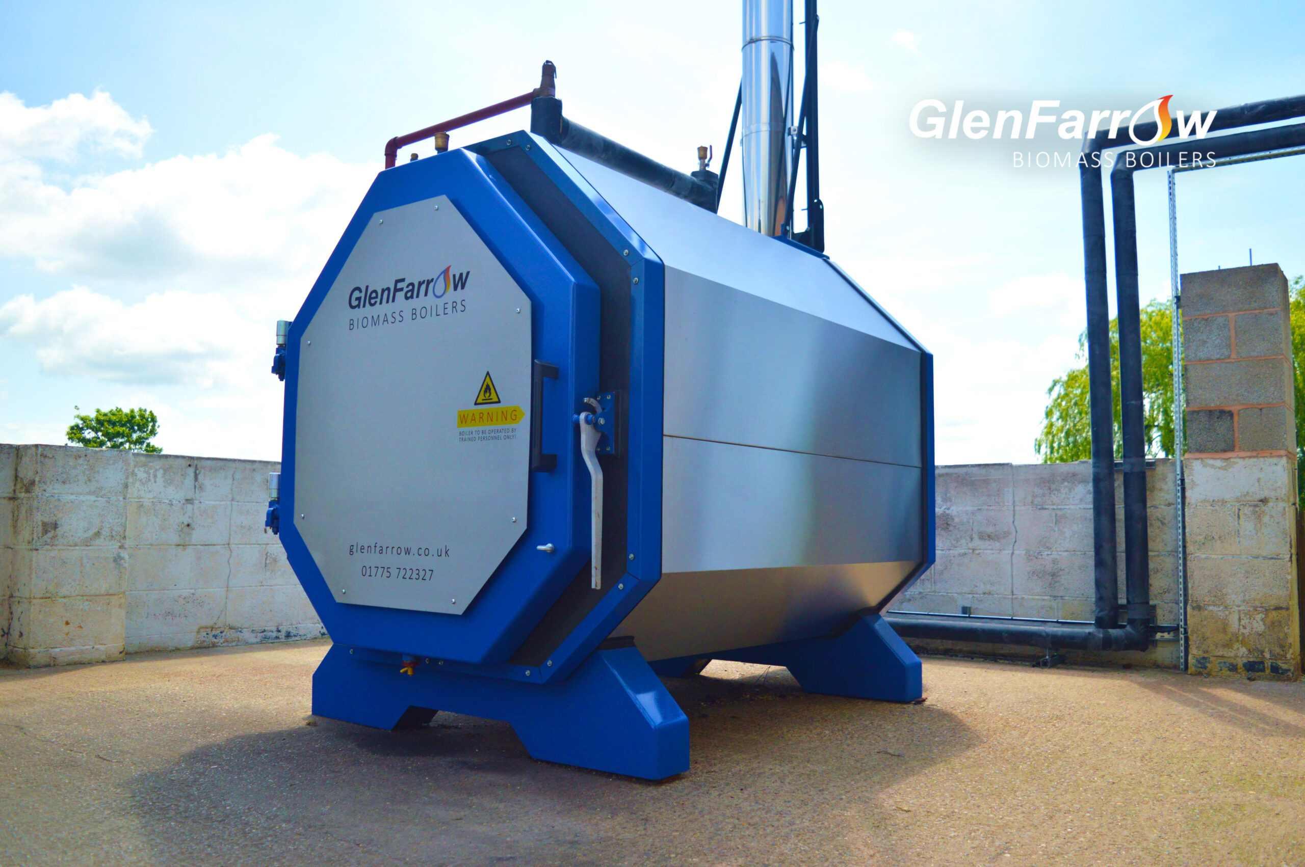 GlenFarrow biomass boiler