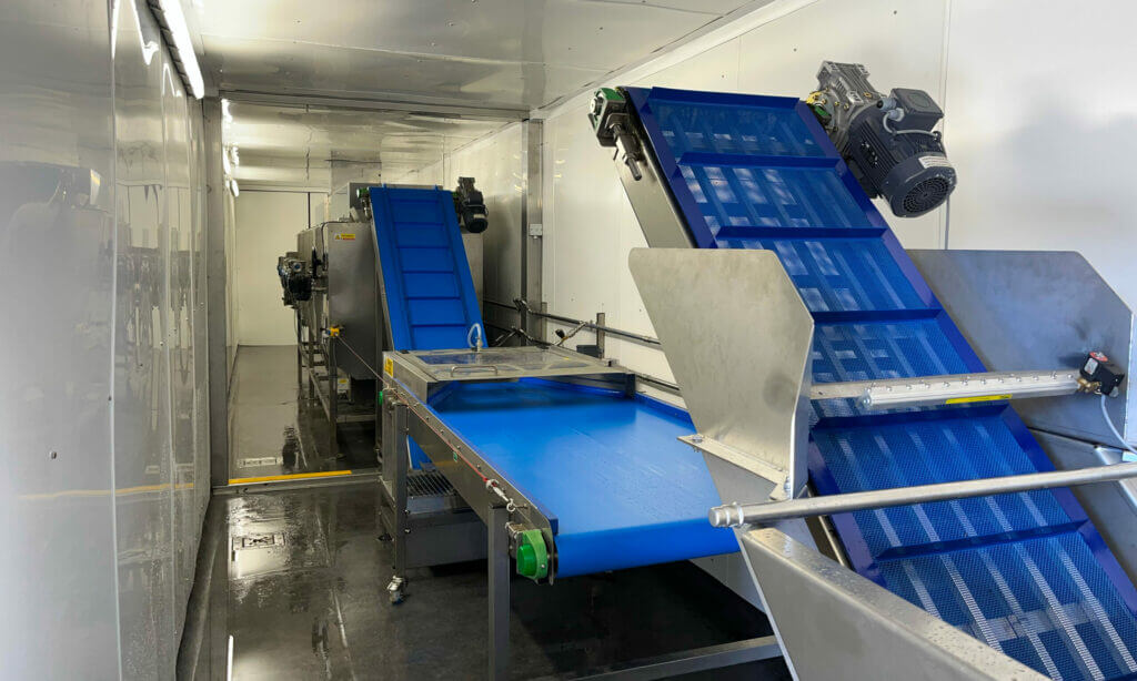 Seaweed processing plant