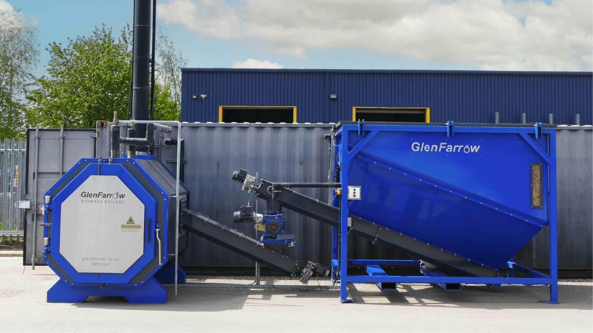 GlenFarrow boilers and auto-feed